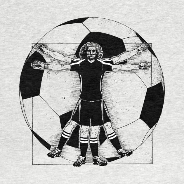 Vitruvian Soccer Player by KAMonkey